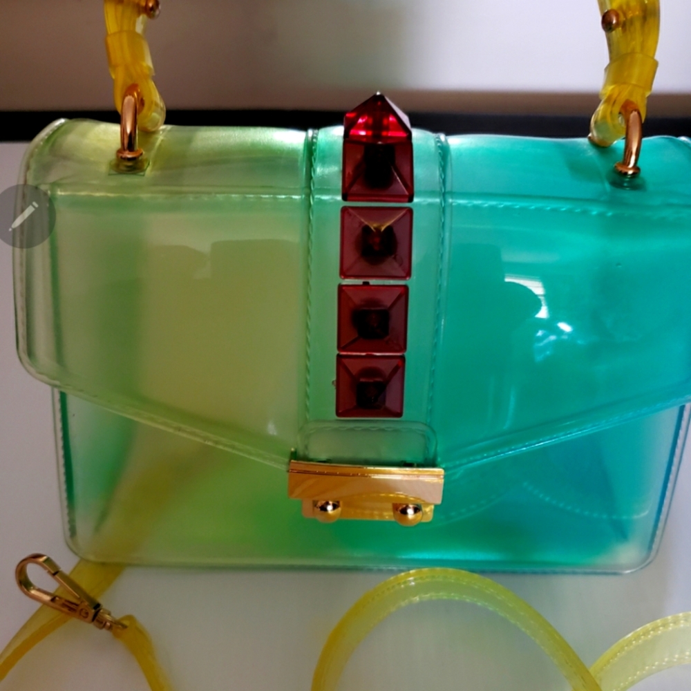 See thru  Purse NWOT